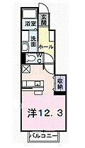 アプリコット・ヴィラ　Ｉ 103 ｜ 栃木県佐野市高萩町1321-6（賃貸アパート1R・1階・33.15㎡） その2