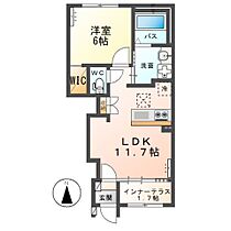 仮）スターテラスII栃木市城内町 102 ｜ 栃木県栃木市城内町2丁目（賃貸アパート1LDK・1階・43.21㎡） その2