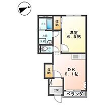 サニーコート  ｜ 栃木県栃木市箱森町（賃貸アパート1DK・1階・39.58㎡） その2