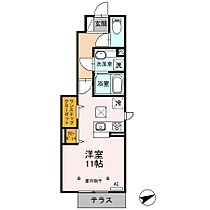 フロール パーク 101 ｜ 栃木県佐野市堀米町3936-4（賃貸アパート1R・1階・32.23㎡） その2