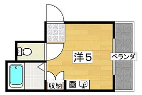 ペントハウス21  ｜ 大阪府寝屋川市香里新町（賃貸マンション1R・4階・15.00㎡） その2