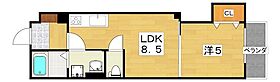 スリール明和II  ｜ 大阪府寝屋川市明和２丁目（賃貸アパート1LDK・2階・32.88㎡） その2