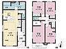 間取り：間取図です。図面と異なる場合は現況を優先させていただきます。