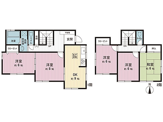 間取り 相模原市緑区若葉台3丁目