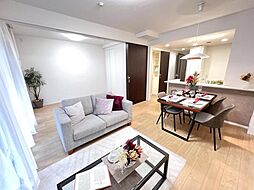 シティテラス大和ブリーズコート 3LDKのリビング/ダイニング