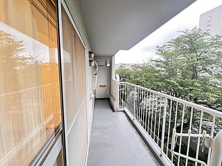 お洗濯ものを気持ち良く太陽の光で干せるのが嬉しいですね。