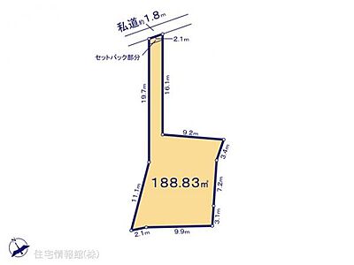区画図:図面と異なる場合は現況を優先 区画図:図面と異なる場合は現況を優先