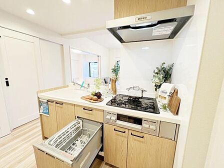 料理の時間が楽しくなるキッチンスペースです。