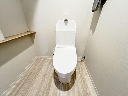 ほっと安らげるトイレ空間です。