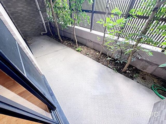 バルコニー ダイアパレスリバーサイド府中是政 1階/-