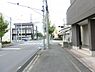 外観：前面道路です。