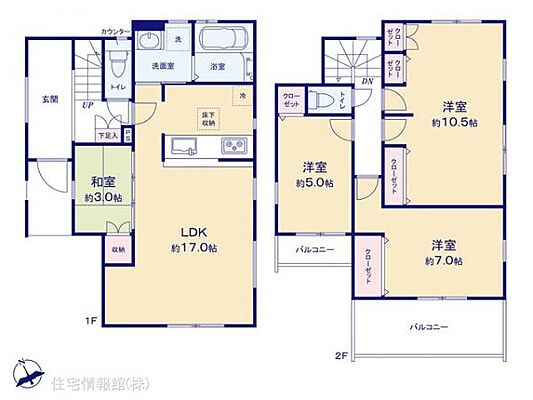 間取り 新座市栄二丁目