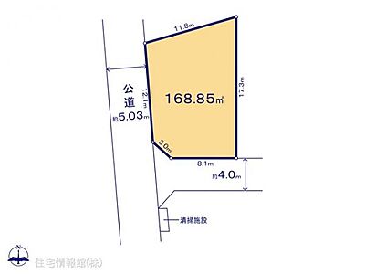 区画図：図面と異なる場合は現況を優先