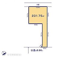 物件画像 北葛飾郡杉戸町清地6丁目(932)　B区画