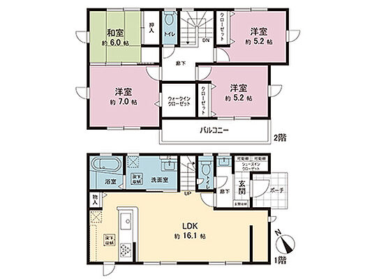 間取り 千葉市花見川区千種町 中古戸建