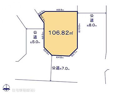 区画図:図面と異なる場合は現況を優先 区画図:図面と異なる場合は現況を優先