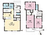 間取り：間取図です。図面と異なる場合は現況を優先させていただきます。