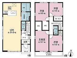 物件画像 松原市南新町1丁目 新築戸建　2号棟