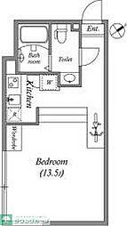 ＡＬＥＲＯ市谷台町 103 1階1Kの間取り