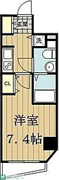 ロイヤルアメニティー西戸山 1Kの間取図画像