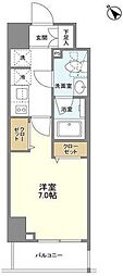 Camellia 1Kの間取図画像