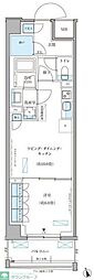 パークアクシス文京本郷 1LDKの間取図画像