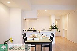 レジディア文京本駒込 1305 13階1SLDKのリビング/ダイニング