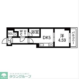 間取図画像 1DK