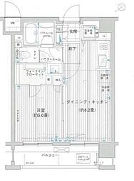 LAスィート上野 1LDKの間取図画像