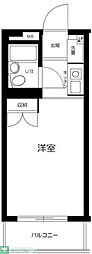 グローリア初穂大塚 ワンルームの間取図画像
