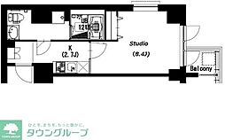 エスティメゾン押上 1Kの間取図画像