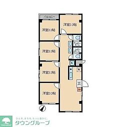 アクセス東和 5DKの間取図画像