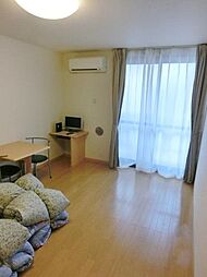 レオパレスパークサイド足立入谷 101 1階1Kのリビング/ダイニング