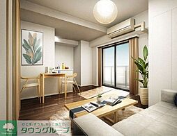 ラグゼナ北千住II 11階2LDKのリビング/ダイニング