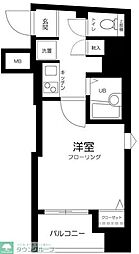エスコート東大前 1Kの間取図画像