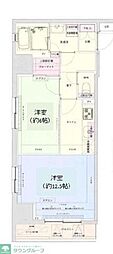 アイル銀座京橋壱番館 1LDKの間取図画像