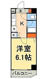 ドルチェ秋葉原・North 1Kの間取図画像