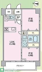 東京スカイツリー・業平1丁目計画 2LDKの間取図画像