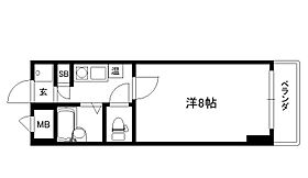 来春入居エクセラン興戸 305 ｜ 京都府京田辺市興戸和井田（賃貸マンション1K・3階・22.80㎡） その2