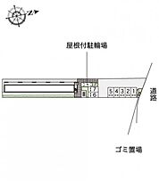 レオパレスディス　ポレール 203 ｜ 京都府京田辺市草内橋折11（賃貸アパート1K・2階・26.49㎡） その3