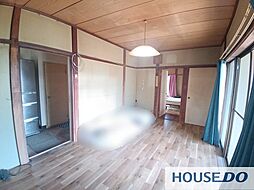 鹿嶋市荒野の中古一戸建て住宅　一軒家 2DKのリビング/ダイニング