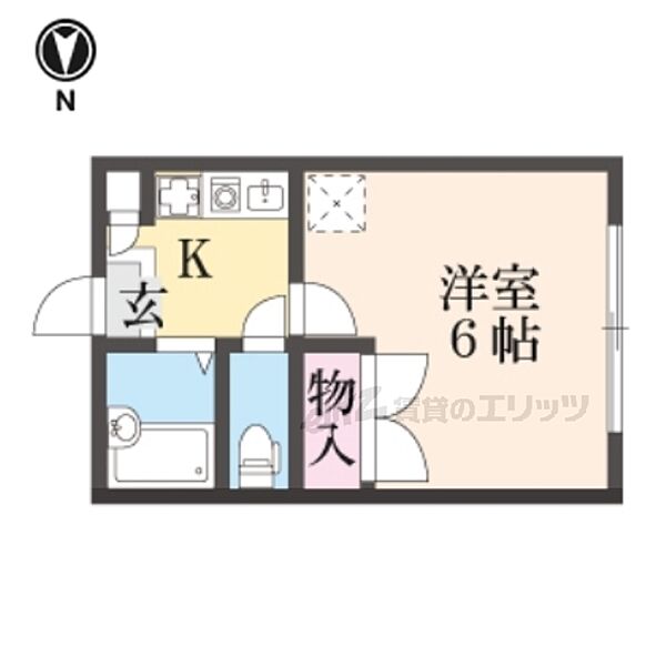 レオパレス冨田 305｜奈良県大和郡山市小泉町東２丁目(賃貸アパート1K・3階・23.18㎡)の写真 その2