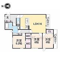 奈良県奈良市大森町（賃貸アパート3LDK・3階・82.94㎡） その2