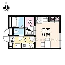 奈良県奈良市法蓮町（賃貸アパート1K・2階・19.87㎡） その2