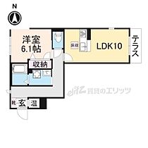 奈良県生駒市西松ケ丘（賃貸マンション1LDK・3階・47.65㎡） その1