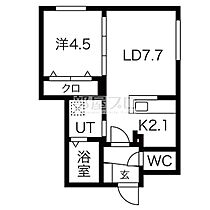 北海道札幌市豊平区平岸三条１２丁目（賃貸マンション1LDK・1階・34.19㎡） その2