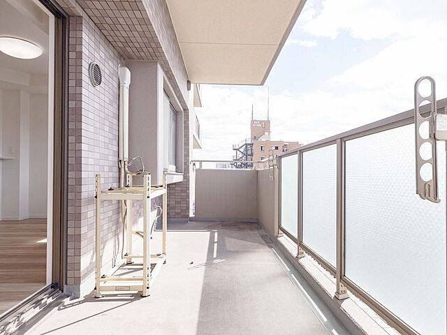 バルコニー カインドステージ竹ノ塚 11階/1105号室