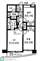 間取図画像 2SLDK