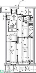 仮称)PREMIUM CUBE世田谷 2Kの間取図画像
