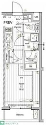 THEPREMIUMCUBEGOSAKI 1Kの間取図画像